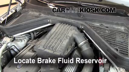 Add Brake Fluid: 2007-2013 BMW X5 - 2008 BMW X5 3.0si 3.0L 6 Cyl.